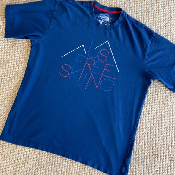 Men’s The North Face SKI Tee Shirt Large - Picture 5 of 6